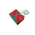 Holiday Small Gift Box w/ Red Bow